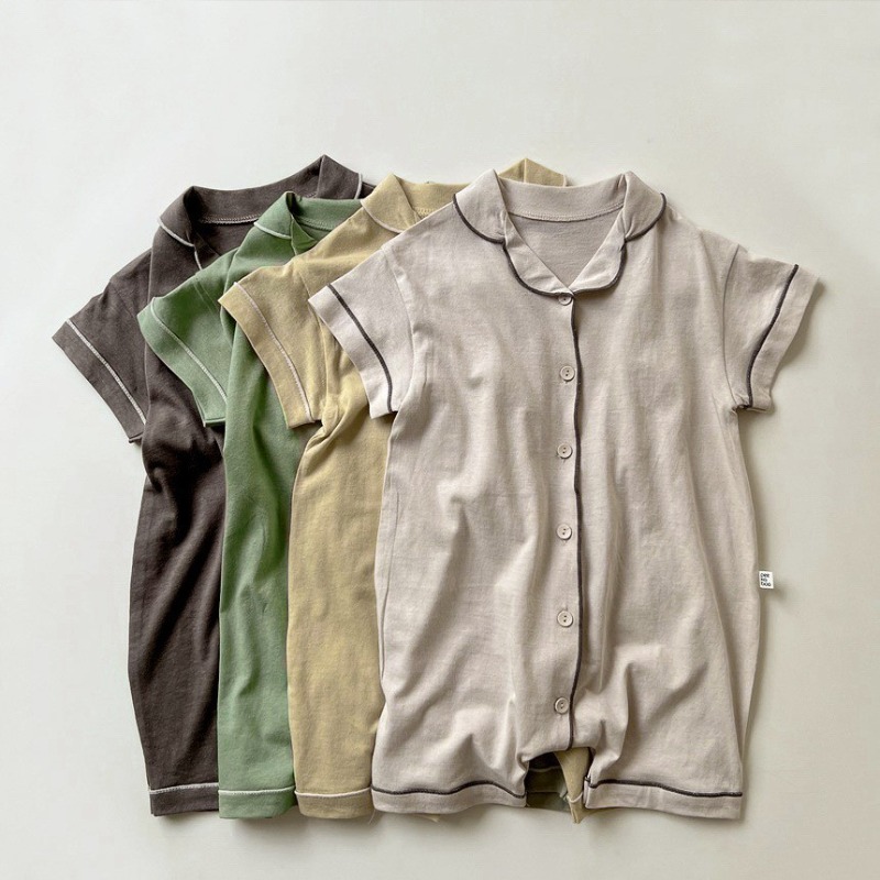 Summer Clothes Fashion - ZOETOPKID Body per Neonati in Tinta