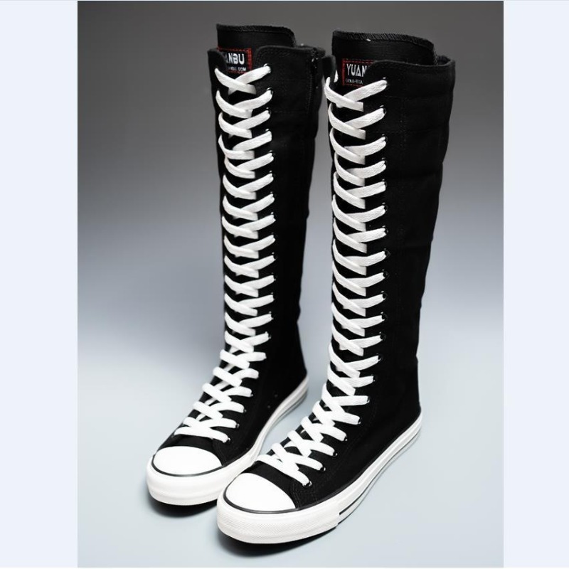 Summer Clothing Korea - Nuove Scarpe Alte in Tela 2025