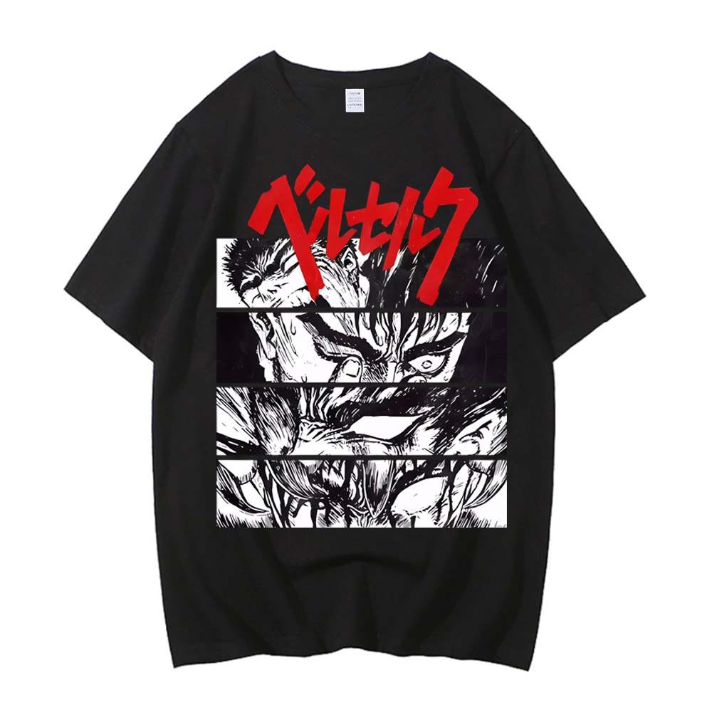 Summer Clothing Trends For Men 2026 - Nuova T-shirt Anime Berserk Estate 2026,