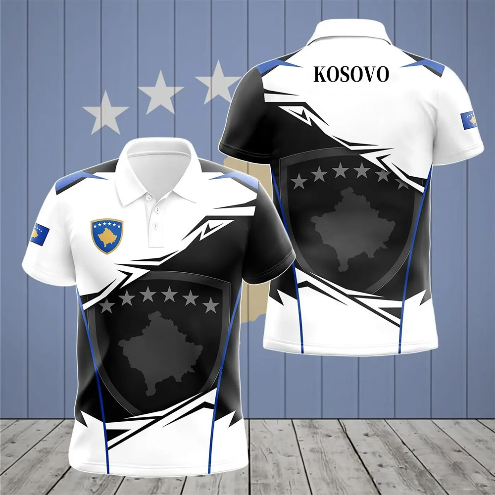 Summer Days Clothing - Nuova polo grafica con bandiera nazionale