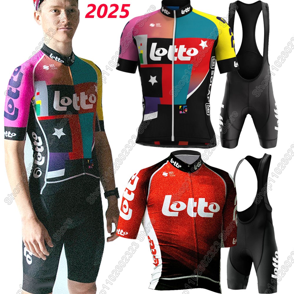 Summer Clothing Sale Men - Maglia da ciclismo Lotto team 2025