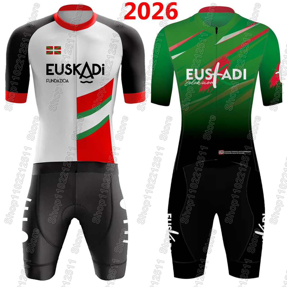 Summer Clothing Sale Men - Completo Ciclismo Euskadi Team 2026 Estivo
