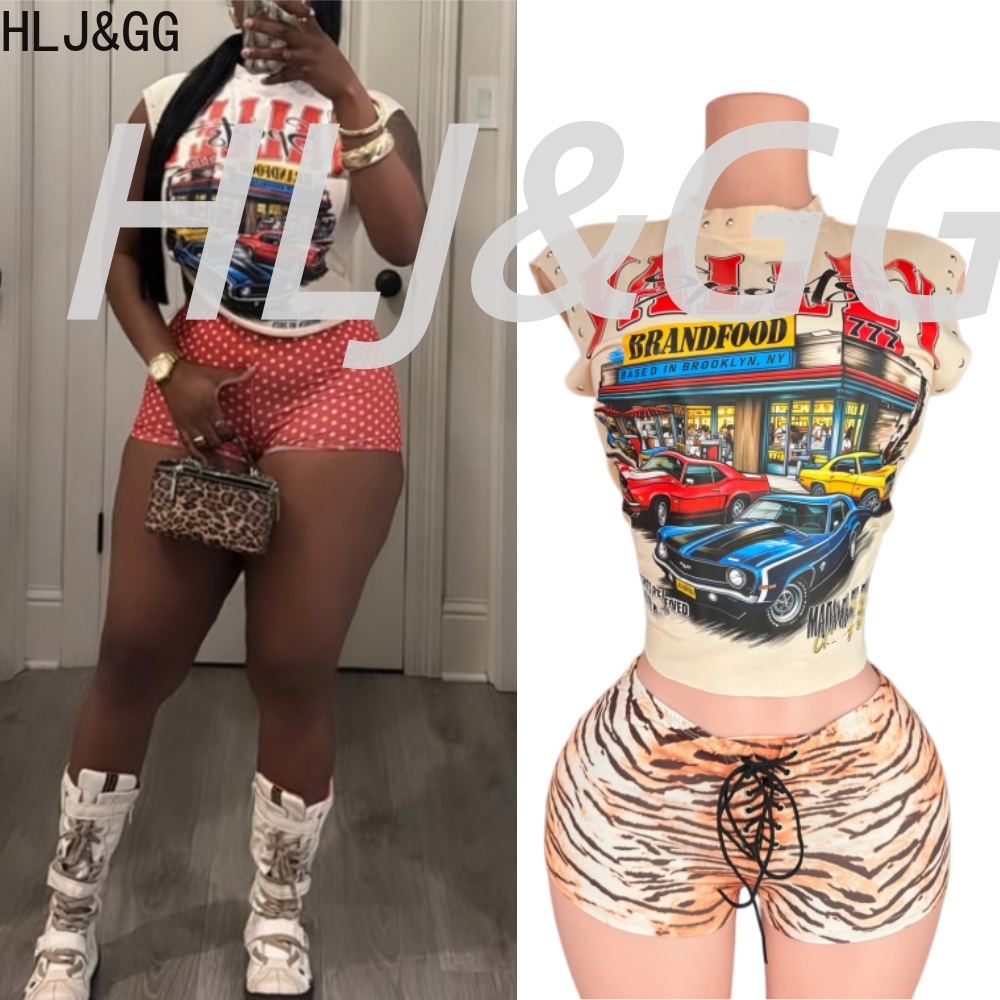 Summer Quotes - HLJ&GG Trend Y2K Tiger Bandage Shorts
