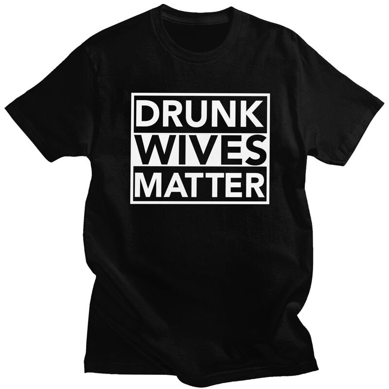 Summer Quotes - Uomini Drunk Wives Matter T-shirt Estate