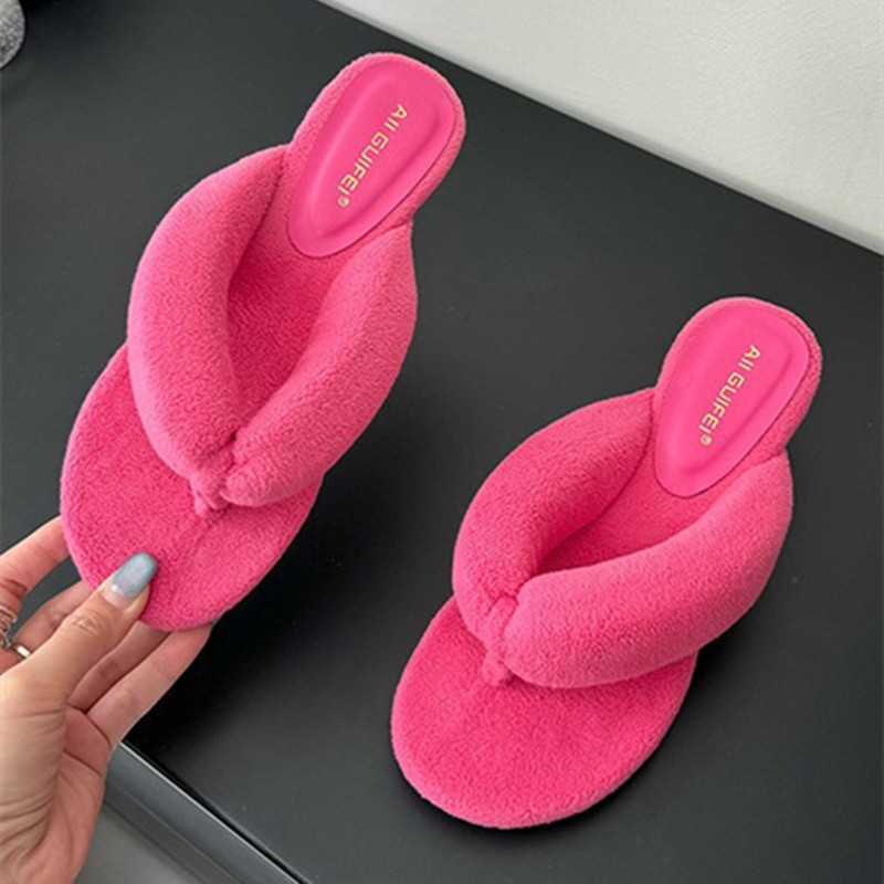 Summer Clothing Korea - Comfort Pantofole con zeppa morbide Donna