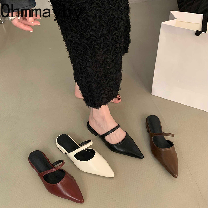 Summer Clothing On Sale - Pantofole da donna Muels a punta