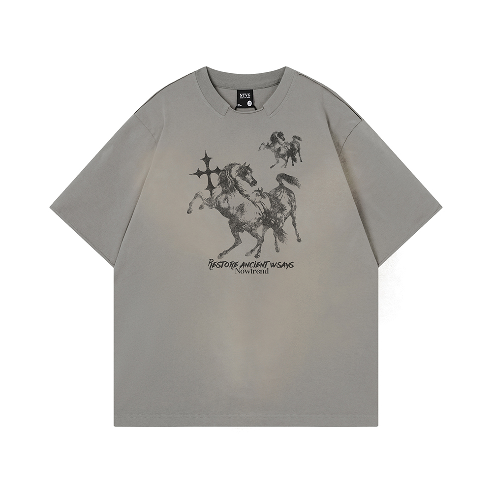 Summer Clothing Trends For Men 2026 - T-shirt Oversize da Uomo in Cotone