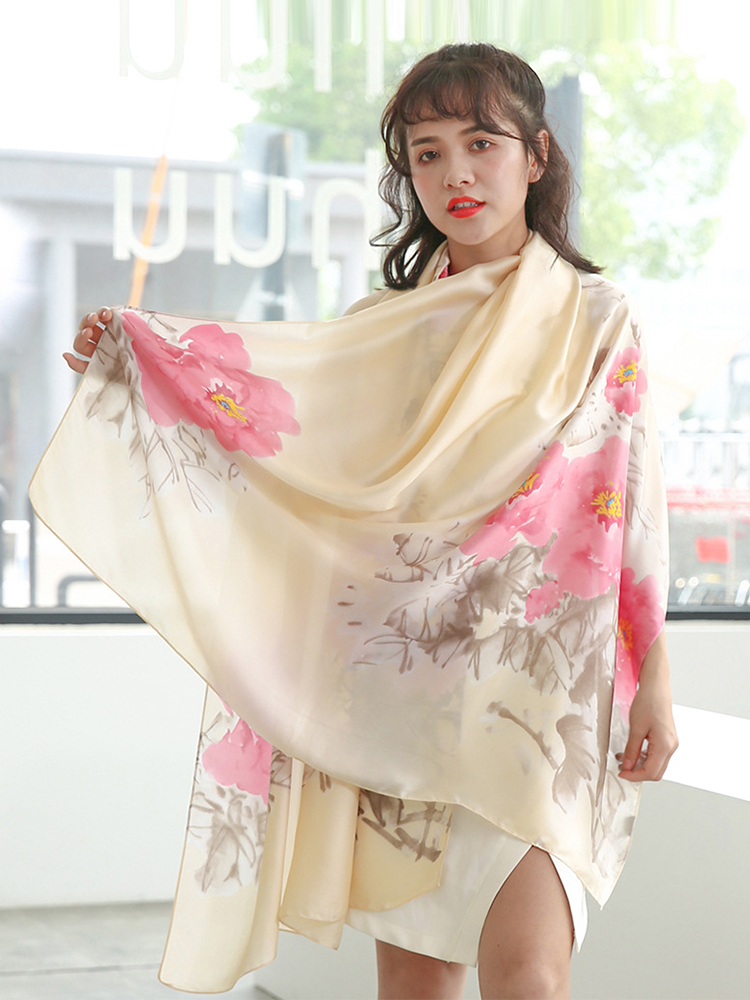 Sarong Pareo Wrap - Sciarpa di seta da donna elegante