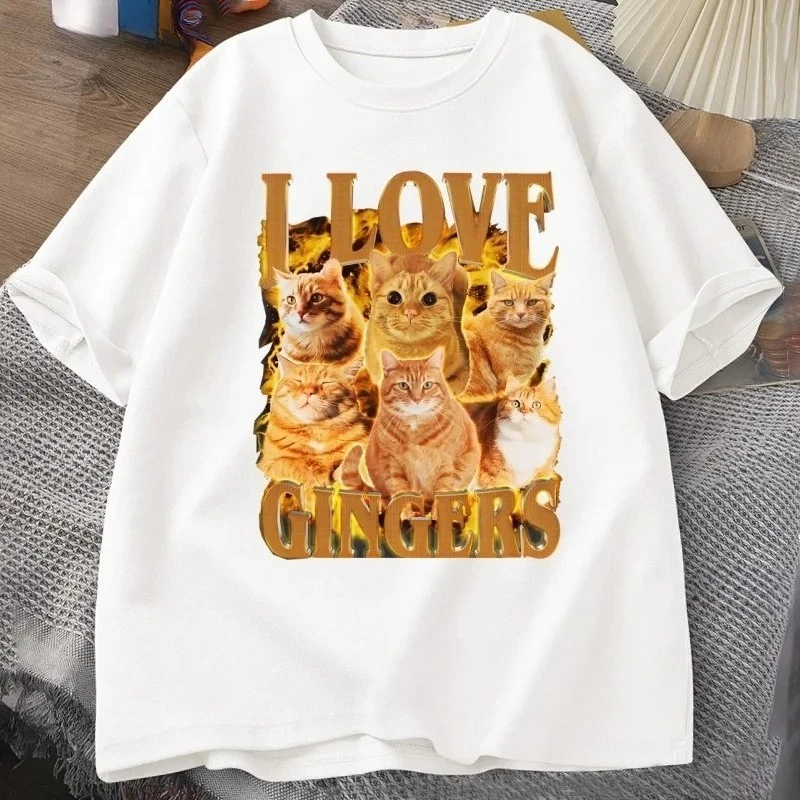 Summer Loving Clothing - T-shirt I Love Ginger T-shirt divertente