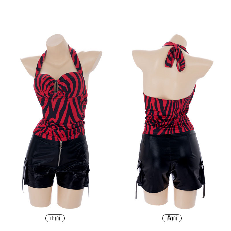 Halter Neck Top - Top Halter Nikki Obsession per Cosplay,