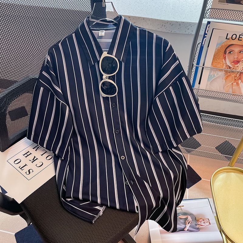 Summer Youth Clothing - Camicia a Maniche Corte con Stampa