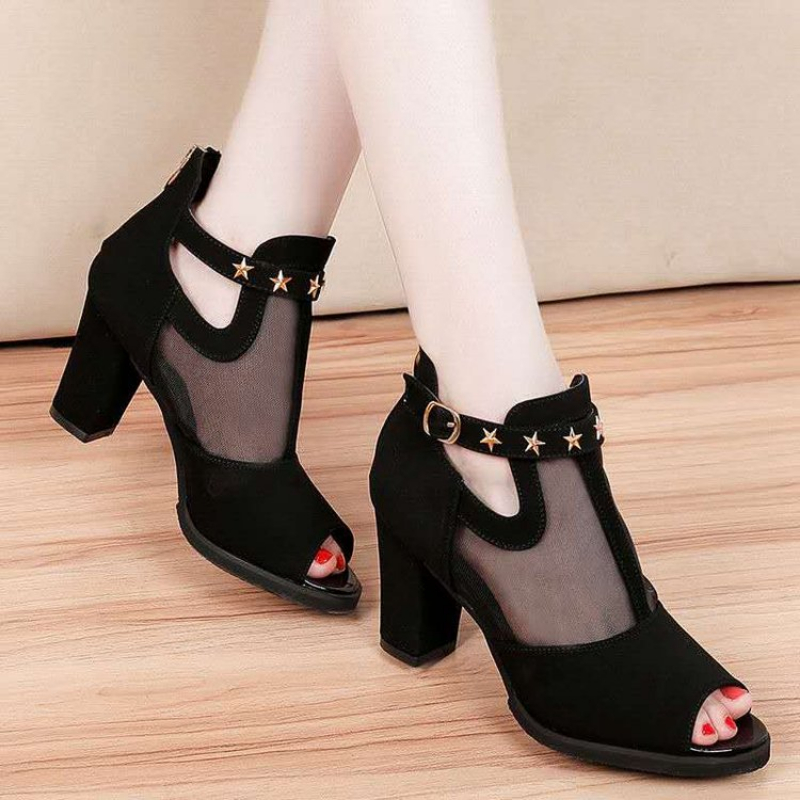 Summer Clothing Korea - Sandali da donna con tacco alto