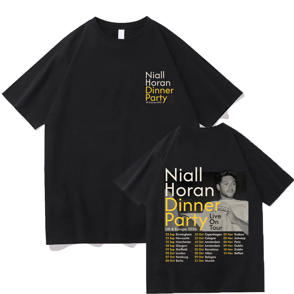 Summer Clothing Trends For Men 2026 - T-shirt Niall Horan Dinner Party 2026