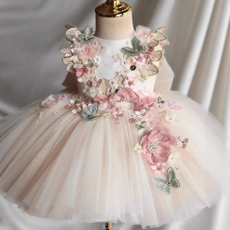 Summer Clothing For Babies - Abito Estivo per Bambine, Vestito Floreale