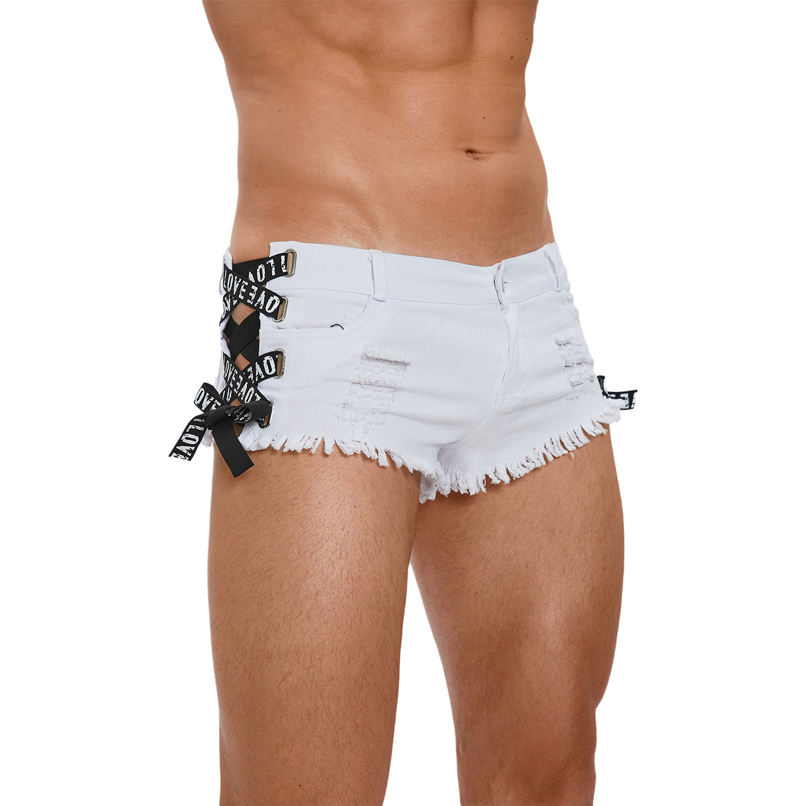 Shorts da uomo in denim a vita - Summer Quotes recensione e prezzo