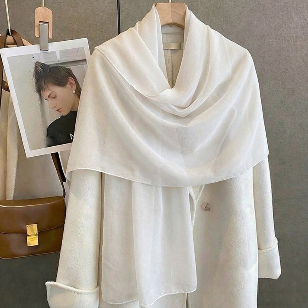 Sciarpa Sottile Monocolore in  - Sarong Pareo Wrap recensione e prezzo