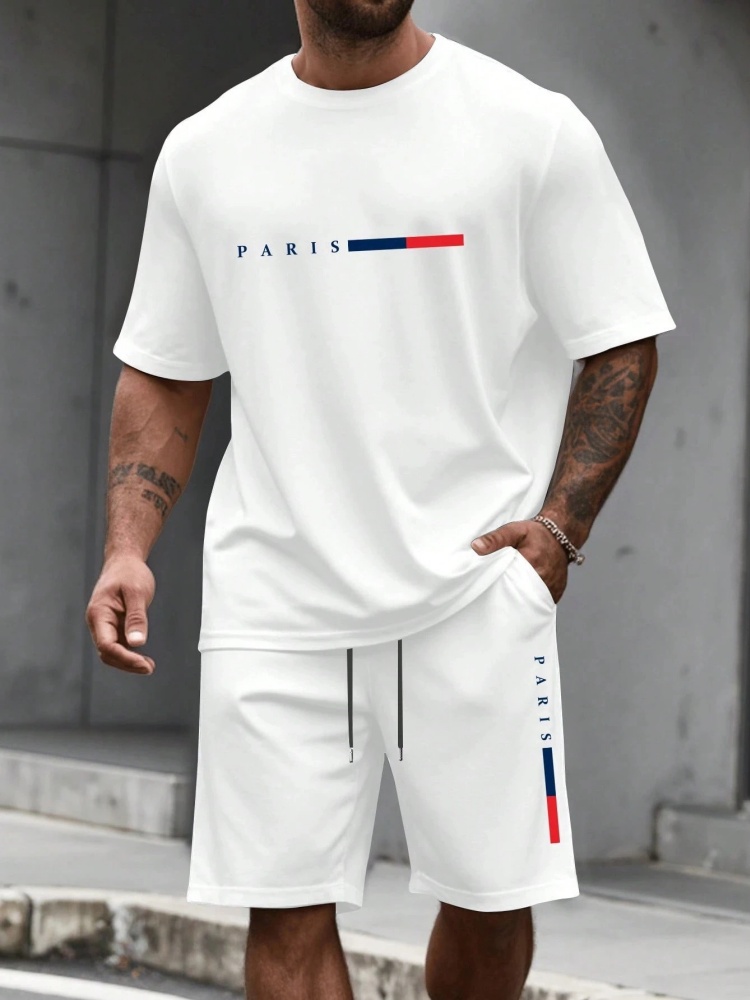 Tuta da Uomo in Due Pezzi ​ Co - Summer Clothing Plus Size recensione e prezzo