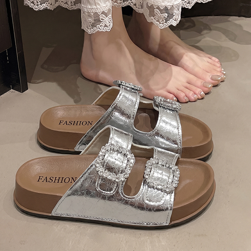 Ciabatte da donna con fibbia q - Summer Clothing Korea recensione e prezzo