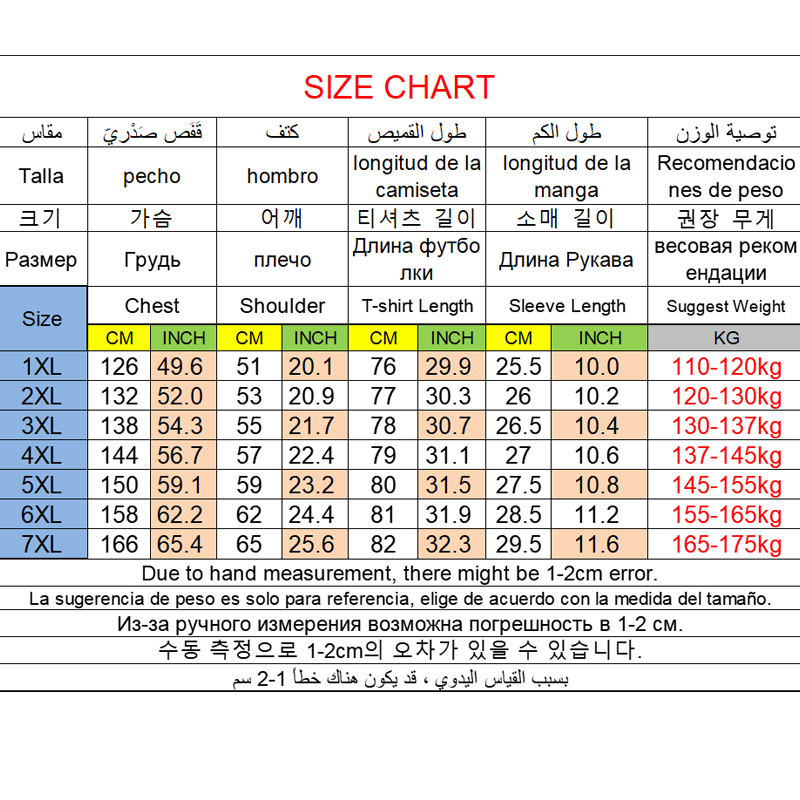 T-shirt taglie forti da uomo 5 - Summer Clothing Plus Size recensione e prezzo