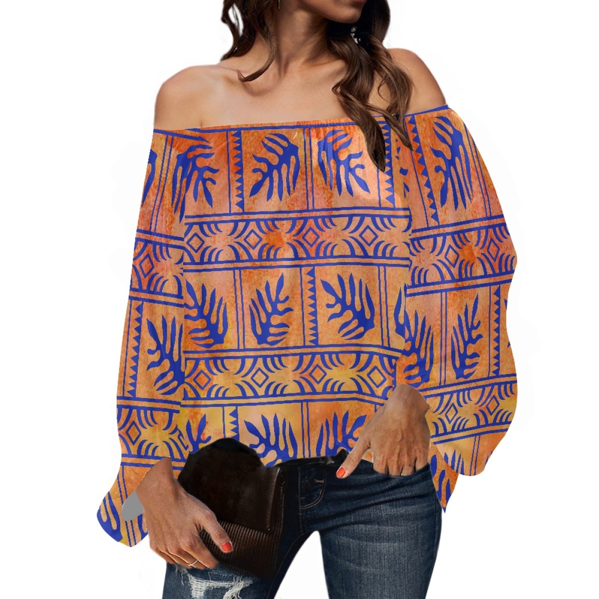 Abbigliamento Tribale Polinesi - Off Shoulder Blouse recensione e prezzo