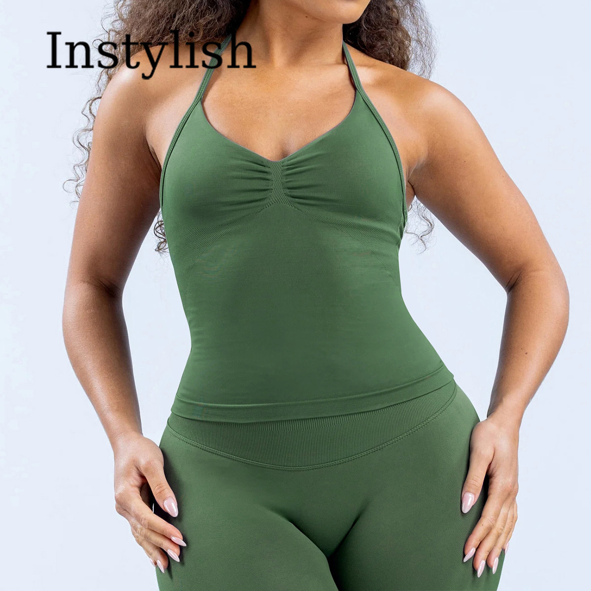 Completo Yoga Donna Senza Cuci - Halter Neck Top recensione e prezzo