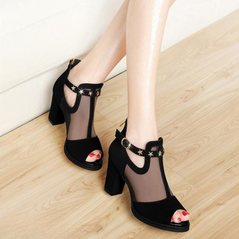 Sandali da donna con tacco alt - Summer Clothing Korea recensione e prezzo
