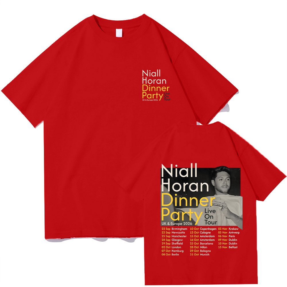 T-shirt Niall Horan Dinner Par - Summer Clothing Trends For Men 2026 recensione e prezzo
