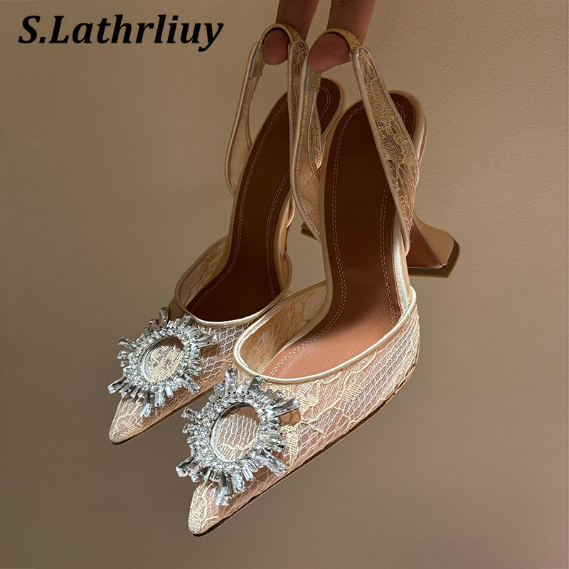 Sandali con strass fiore punta - Summer Clothing On Sale recensione e prezzo