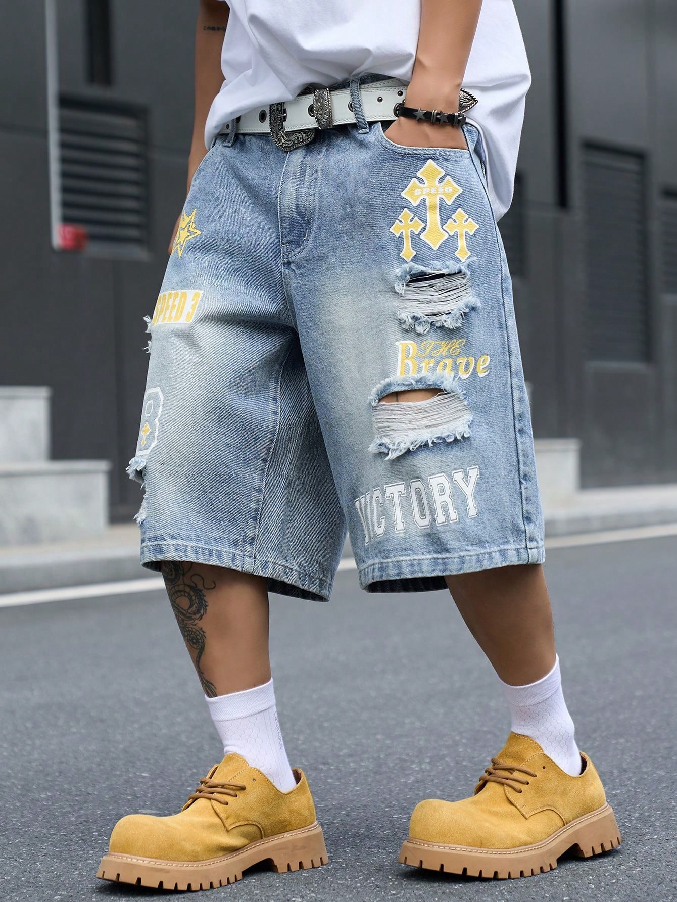 Bermuda in denim da uomo a ves - Summer Quotes recensione e prezzo